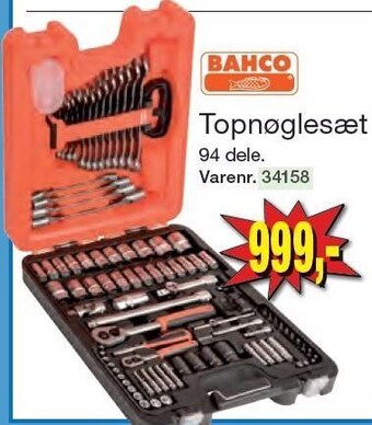 Harald Nyborg Topnøglesæt tilbud