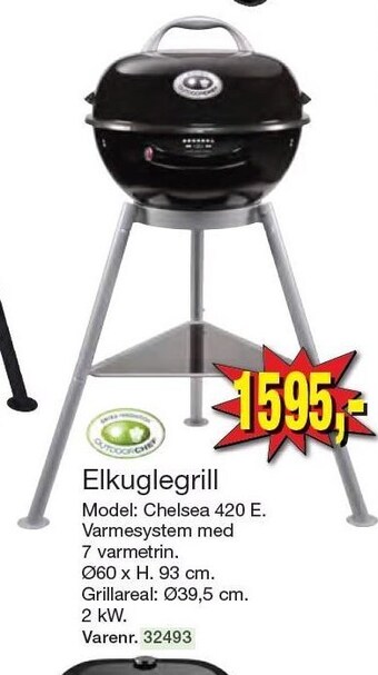 Harald Nyborg Elkuglegrill tilbud