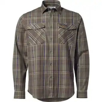 Land & Fritid Mike hammer basic jagtskjorte, blå/grøn tilbud