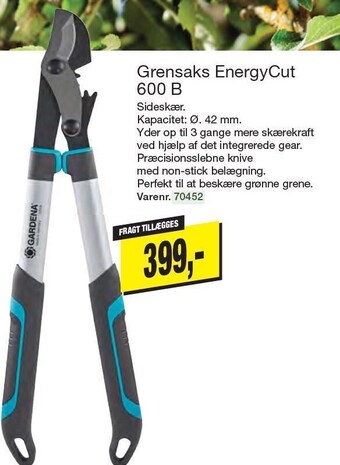 Harald Nyborg Grensaks energycut 600 b tilbud