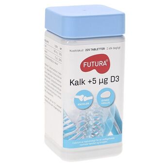 Futura | futura kalk 225 stk | træning & vægt > kosttilskud & vitaminer