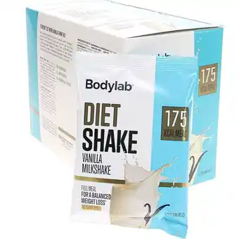 Motatos Bodylab | bodylab diet shake box vanilla sukkerfri | træning & vægt > måltidserstatning,proteinprodukter tilbud