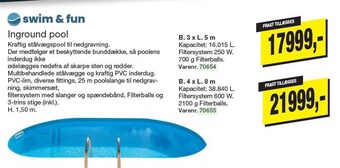 Harald Nyborg Inground pool tilbud