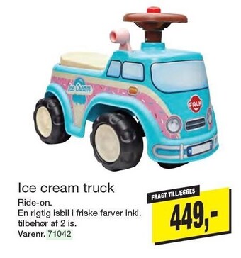 Ice cream truck