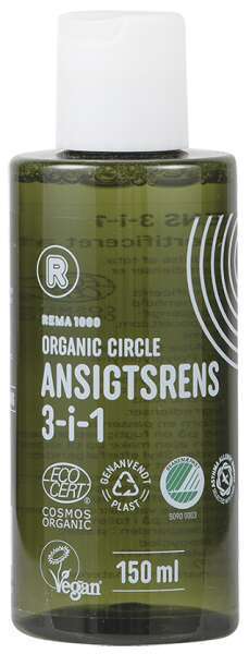 Rema 1000 Ansigtsrens 3i1, 150 ml tilbud