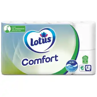 Lotus | toiletpapir comfort 8-pak | hjem & rengøring > køkken & hjem