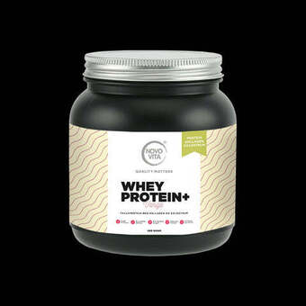 Novo vita, wheyprotein+ vanilje, 500 g