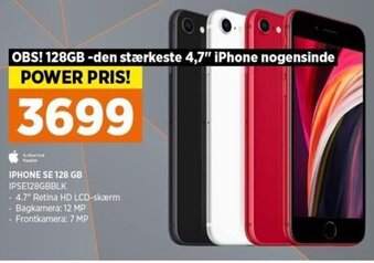 Power IPHONE SE 128 GB tilbud