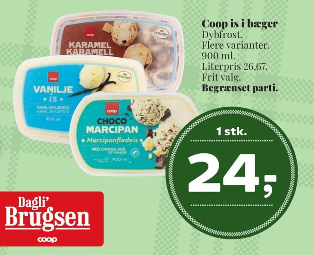 Coop is tilbud hos Dagli'Brugsen