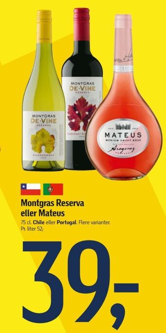 Føtex Ukendt chilensk hvidvin tilbud