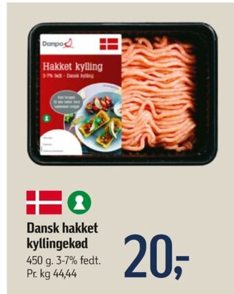 Føtex Danpo hakket kylling tilbud