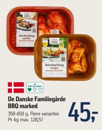 Føtex De danske familiegårde kyllingelårmix tilbud