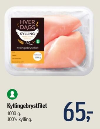Føtex Hverdags kyllingebrystfilet tilbud