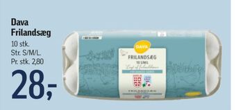 Føtex Dava foods æg tilbud