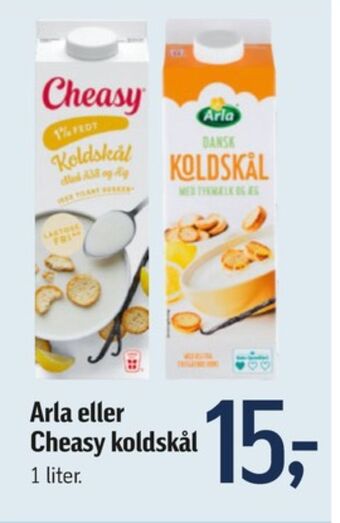 Føtex Cheasy koldskål a38 & æg tilbud