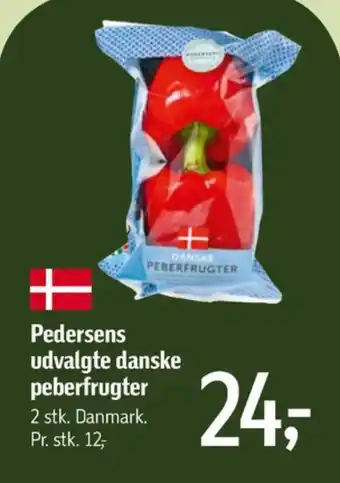 Føtex Pedersens udvalgte peberfrugt tilbud