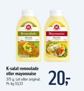 Føtex K-salat remoulade tilbud