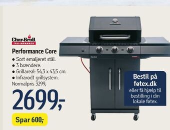 Føtex Charbroil gasgrill tilbud