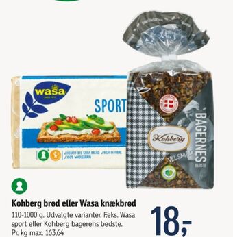 Føtex Wasa knækbrød tilbud