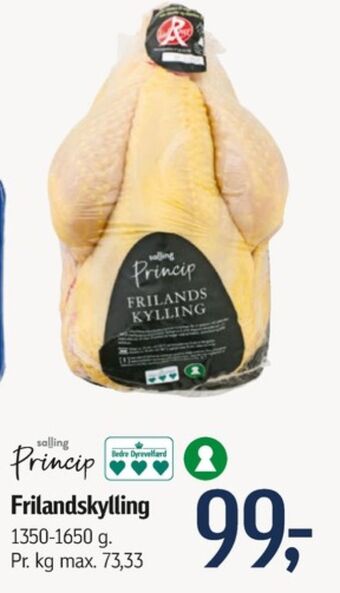 Føtex Salling princip kylling tilbud