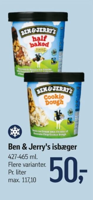 Føtex Ben & jerry's is tilbud
