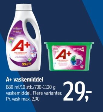 Føtex A+ vaskemiddel-flydende tilbud