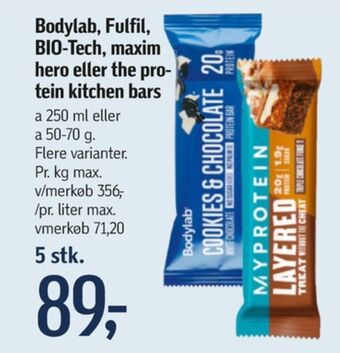Føtex Bodylab energibar tilbud
