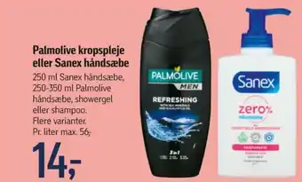 Føtex Palmolive men bodyshampoo tilbud