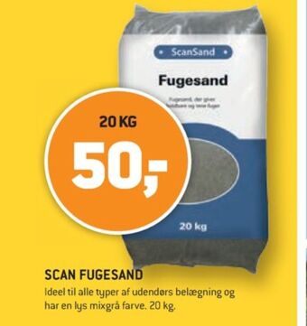 XL-BYG Scansand fugesand tilbud