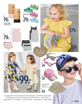 Føtex Vrs kids leggings tilbud