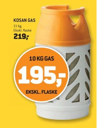XL-BYG Kosan gasflaske tilbud