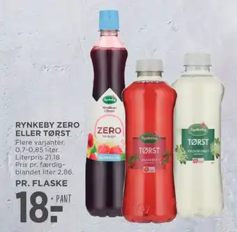 MENY Zero konc. frugtsaft tilbud