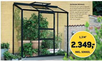 XL-BYG Outrium drivhus tilbud