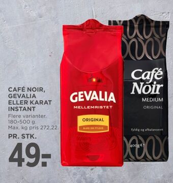 MENY Original kaffe formalet tilbud
