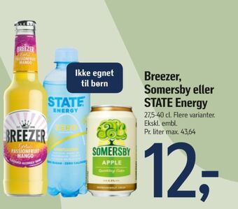 Føtex Breezer rtd tilbud
