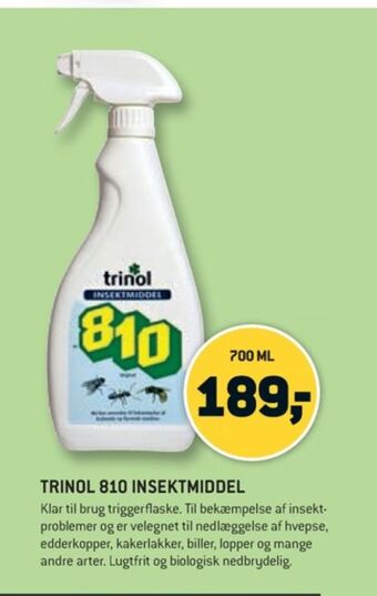 XL-BYG Trinol insektgift tilbud