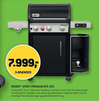 XL-BYG Weber gasgrill tilbud