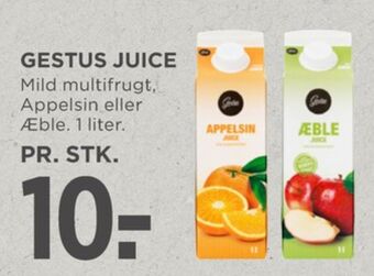 MENY Gestus appelsinjuice tilbud