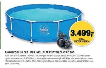 Swing pool