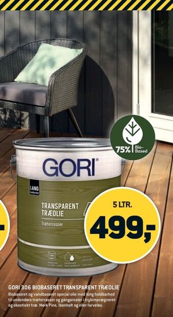 XL-BYG Gori træolie tilbud