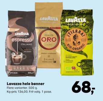 SuperBrugsen Qualita oro kaffebønner tilbud