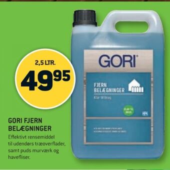 XL-BYG Gori belægningsrens tilbud