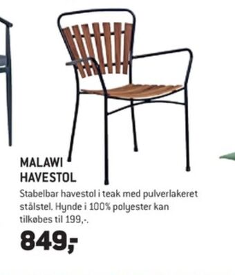 XL-BYG Outrium havestol tilbud