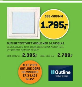 XL-BYG Outline vinduer tilbud