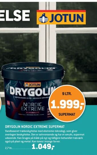 XL-BYG Drygolin træbeskyttelse tilbud