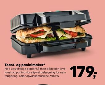 SuperBrugsen Coop panini toaster tilbud