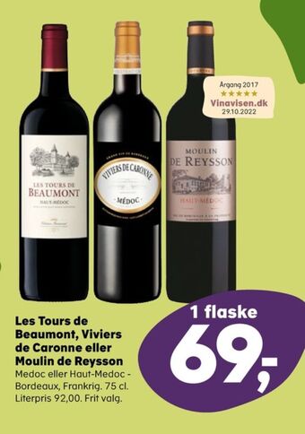 SuperBrugsen Ukendt fransk rødvin tilbud