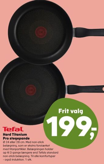 SuperBrugsen Tefal stegepande tilbud