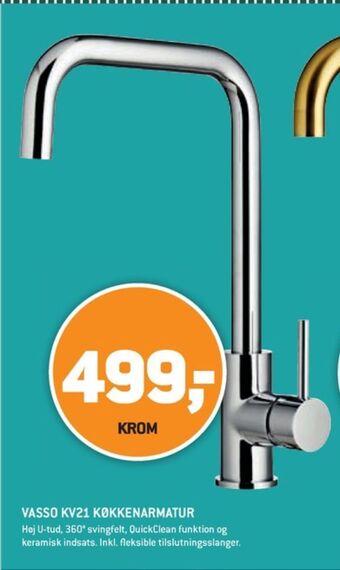 XL-BYG Vasso køkkenarmatur tilbud