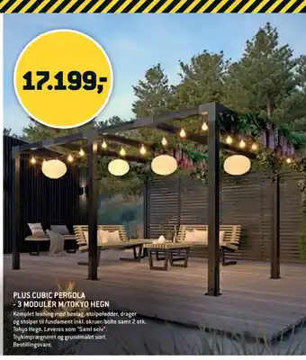 XL-BYG Plus pergola tilbud